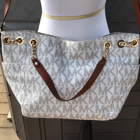 Michael kors jet set large gather shoulder bag new - Picture 3 of 8